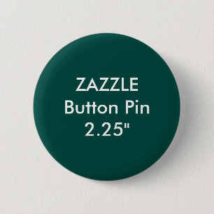 Zazzle leere Gewohnheit 2 1/4" Standardknopf GRÜN Button