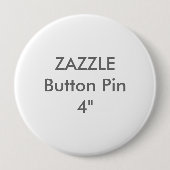 Zazzle leere Gewohnheit 4" enormes Knopf-Button Button (Vorderseite)