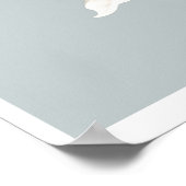 Zazzle-Leinwand Poster (Ecke)