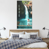 Zazzle Liebe Leinwand (Insitu (Schlafzimmer))