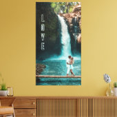 Zazzle Liebe Leinwand (Insitu (Wohnzimmer))