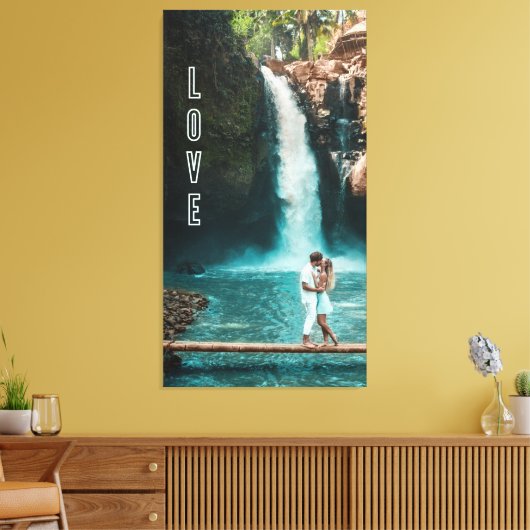 Zazzle Liebe Leinwand (Insitu (Wohnzimmer))