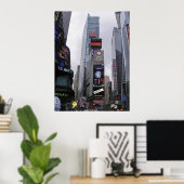 ZAZZLE macht es zum Broadway! Poster (Heimbüro)