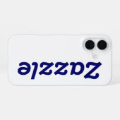 Zazzle-Marke iPhone 16 Hülle (Rückseite (Horizontal))
