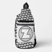 Zazzle Markenlogo Crossbody Bag (Vorderseite)