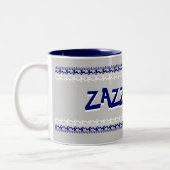 Zazzle Me Blue Tasse (Links)