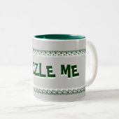 Zazzle Me Green Tasse (VorderseiteRechts)