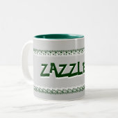 Zazzle Me Green Tasse (Vorderseite Links)