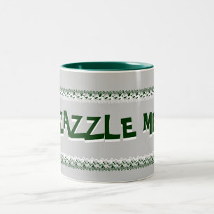 Zazzle Me Green Tasse