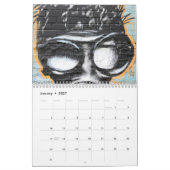 ZAZZLE PREIS-Graffitikalender 2014 Kalender (Jan 2027)