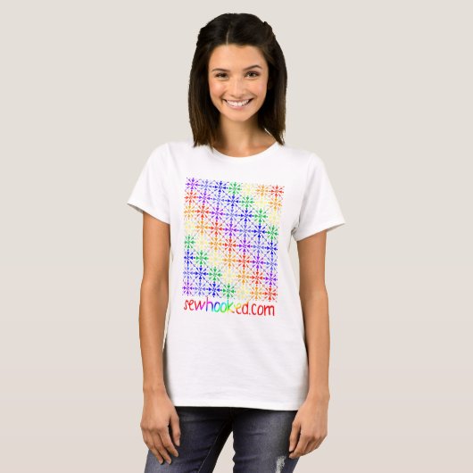 Zazzle Regenbogen-Kaskade T-Shirt (Vorne ganz)