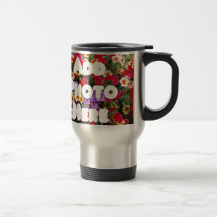 Zazzle Schablonen-Entwurf meine eigene Reisebecher