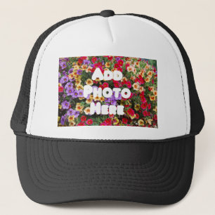 Zazzle Schablonen-Entwurf meine eigene Truckerkappe