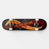 Zazzle-Schriftart nur Skateboard (Horizontal)