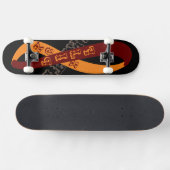 Zazzle-Schriftart nur Skateboard (Horizontal)
