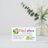 Zazzle Store Visitenkarte (Stehend Vorderseite)