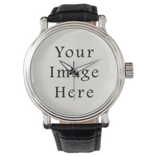 Zazzle Top 100 Vintage Papierleervorlage Armbanduhr