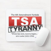 Zazzle TSA Tyrannei-Bild Mousepad (Mit Mouse)