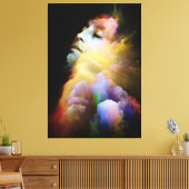 Zazzle Woman Leinwand (Insitu (Wohnzimmer))