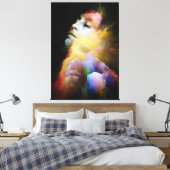 Zazzle Woman Leinwand (Insitu (Schlafzimmer))