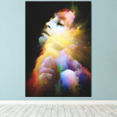 Zazzle Woman Leinwand (Insitu (Holzboden))