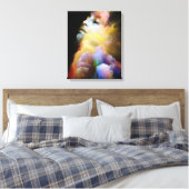 Zazzle Woman Leinwand (Insitu (Schlafzimmer))
