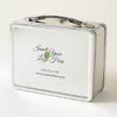 Zazzle Your Company Logo Lunchbox (Rückseite)