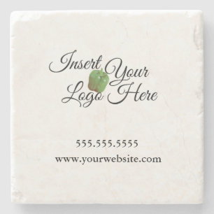 Zazzle Your Company Logo Stone Untersetzer