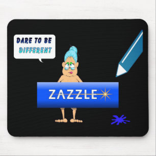 Zazzled herauf Gladys Mousepad