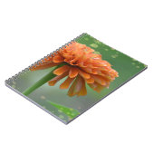 Zazzled Zinnia-Notebook Notizblock (Linke Seite)