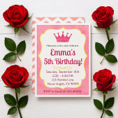 Zazzlemade Royal Kindergeburtstag Einladungskarte Einladung