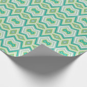 ZazzleWrapMagic: Farbpalette Umzugspapier Geschenkpapier (Ecke)
