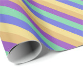 ZazzleWrapMagic: Farbpalette Umzugspapier Geschenkpapier (Rolleneckpunkt)