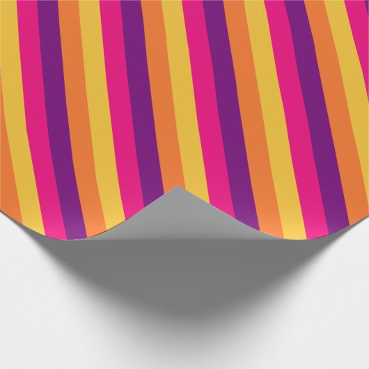 ZazzleWrapMagic: Farbpalette Umzugspapier Geschenkpapier (Ecke)