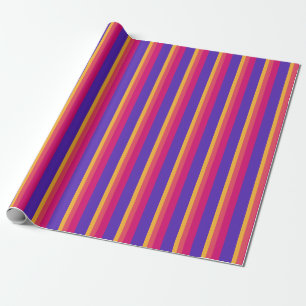 ZazzleWrapMagic: Farbpalette Umzugspapier Geschenkpapier