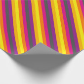 ZazzleWrapMagic: Farbpalette Umzugspapier Geschenkpapier (Ecke)