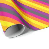 ZazzleWrapMagic: Farbpalette Umzugspapier Geschenkpapier (Rolleneckpunkt)