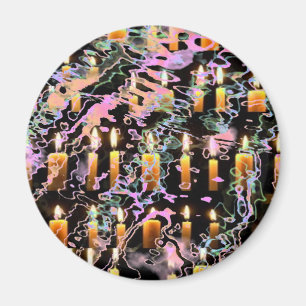 Zazzling magische Schneeflocke-Juwelen Magnet