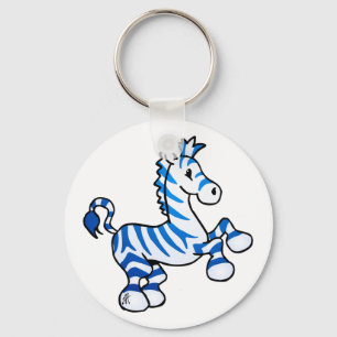 Zazzling Zebra Schlüsselanhänger