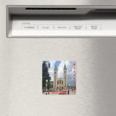 zBA006 SANCTUARY MEDJUGORJ Bosnia and Zevina Magnet (In Situ (Geschirrspüler))