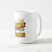 Zbankk-Comic Kaffeetasse (VorderseiteRechts)