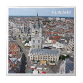 zBE011 GHENT Belgien, Fliese (Vorderseite)