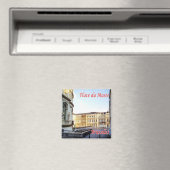 zBE017 BRÜSSEL BRUXELLES Museumsplatz, Kühlschrank Magnet (In Situ (Geschirrspüler))