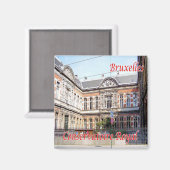zBE028 BRÜSSEL BRUXELLES Königliches Konservatoriu Magnet (Vorderseite/Rückseite)