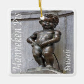 zBE046 MANNEKEN PIS Brüssel Brüssel Keramikornament (Vorderseite)