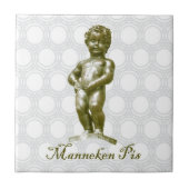 zBE054 MANNEKEN PIS Brüssel Brüssel Fliese (Vorderseite)