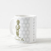 zBE054 MANNEKEN PIS Brüssel Brüssel Kaffeetasse (Vorderseite Links)