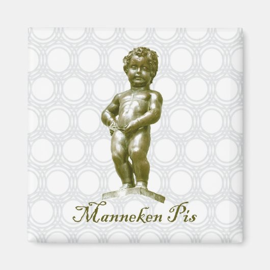 zBE054 MANNEKEN PIS Brüssel Brüssel, Kühlschrank Magnet (Vorne)