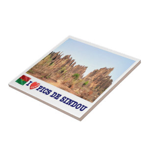 zBF004 PICSDESINDOU I LIEBE, Burkina Faso Fliese