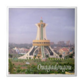 ZBF010 OUAGADOUGOU, Burkina Faso, Afrika, Fliese (Vorderseite)